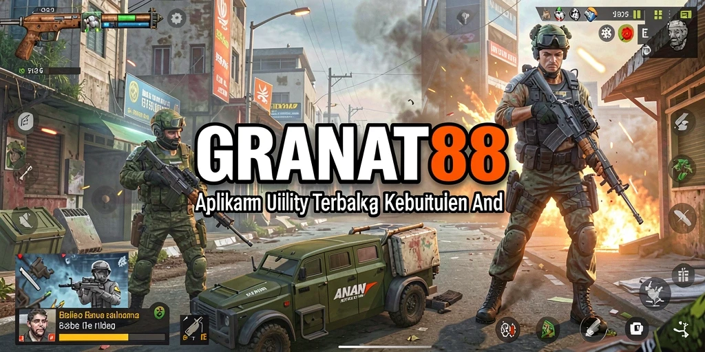 Tampilan antarmuka utama GRANAT88 yang intuitif dan menarik.