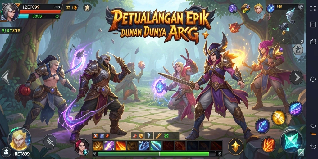 Gameplay seru di dunia fantasi ARPG yang menantang.