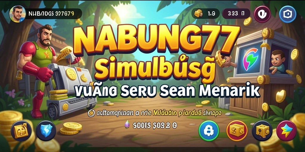 Screenshot NABUNG77 menampilkan gameplay yang menarik dan edukatif.