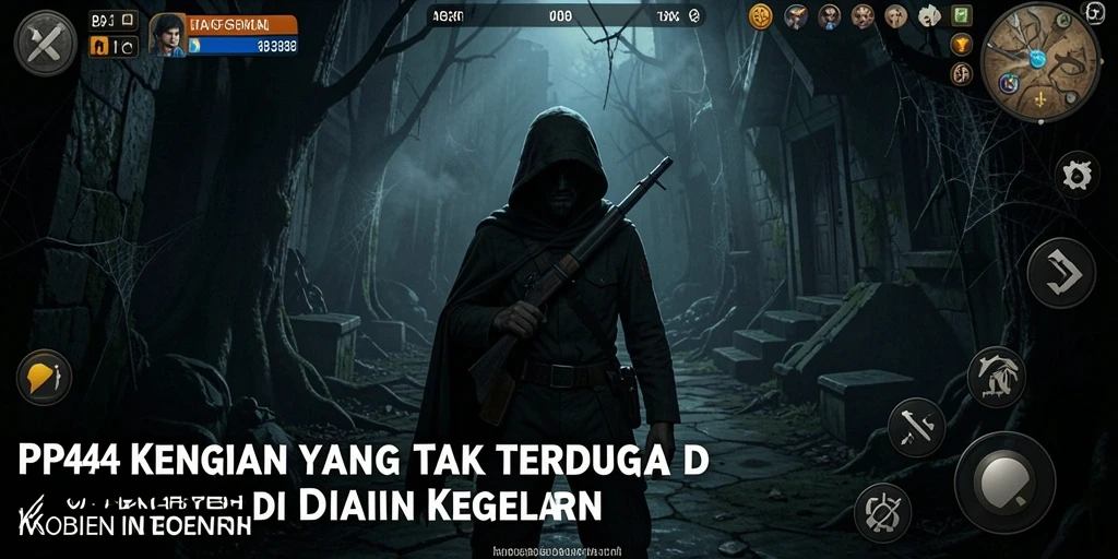 Gameplay menakutkan di dunia kelam PP444