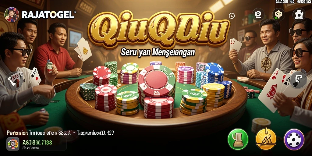 Screenshot gameplay RAJATOGEL menampilkan aksi mendebarkan permainan QiuQiu.