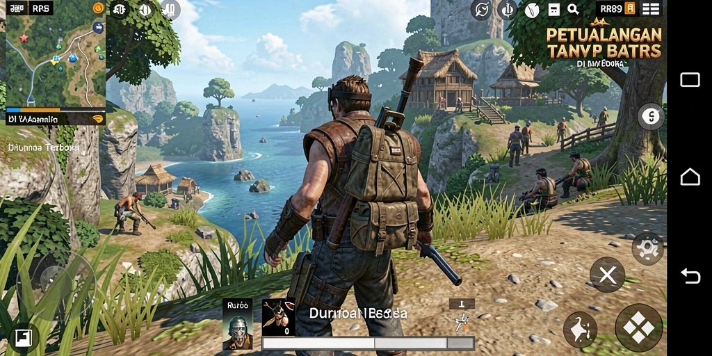 Gameplay Open World yang mendebarkan dalam RR89.