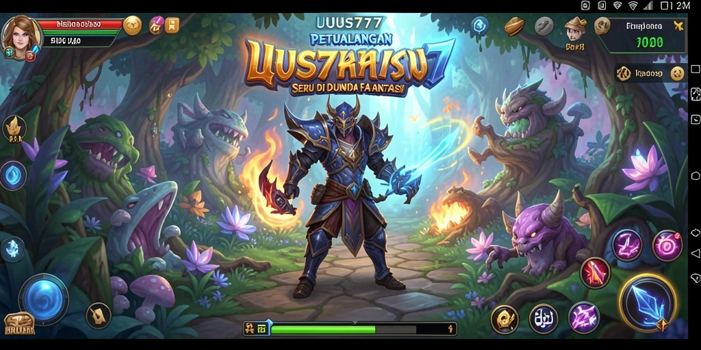 Screenshot gameplay UUS777 yang menunjukkan petualangan menarik dan rintangan.